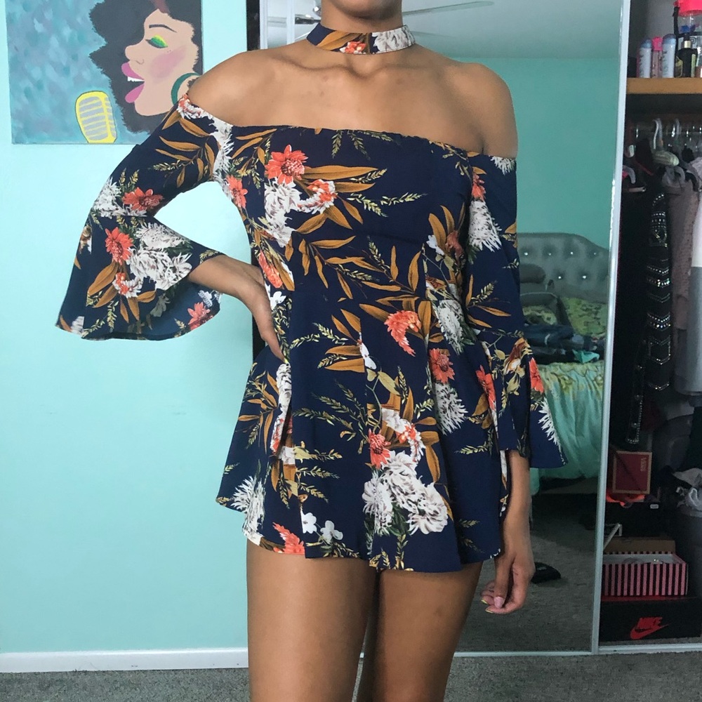 Floral romper